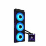 Lian-Li HydroShift II LCD-S 360CL Liquid CPU Cooler, Pre-Installed UNI FAN CL Wireless Fans, 360mm Radiator, 3.4" IPS 60Hz LCD Screen, 3200 RPM Pump Speed, Black | GHS2LCDS36CB